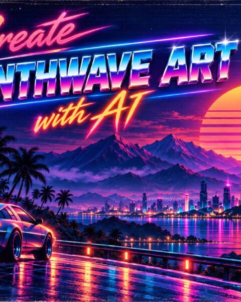 Create Synthwave Art with AI